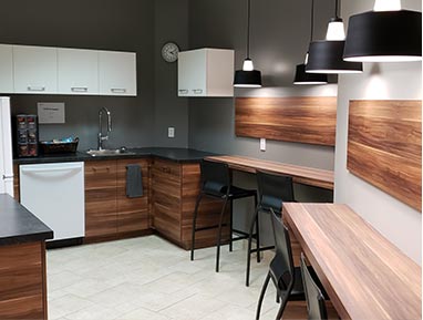 Espace repas du Centre d'Affaire De l'Avenir